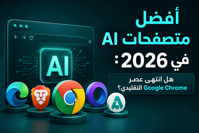 . متصفحات AI في 2026 . أفضل AI Browser . متصفح ذكاء اصطناعي حديث . أدوات AI داخل المتصفح