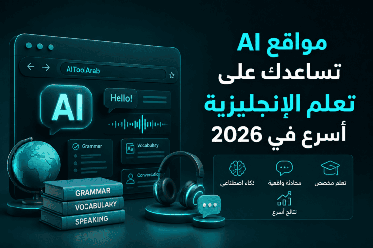 ‫ مواقع AI لتعلم الإنجليزية‬
