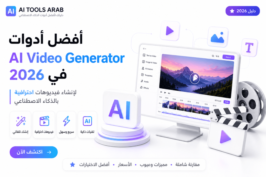  AI Video Generator إنشاء فيديوهات بالذكاء الاصطناعي‬
‫‬